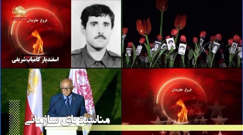 تجدید عهد مجاهدین با جاودانه فروغها در سالگرد حماسه کبیر فروغ جاویدان در اشرف ۳ -قسمت ششم